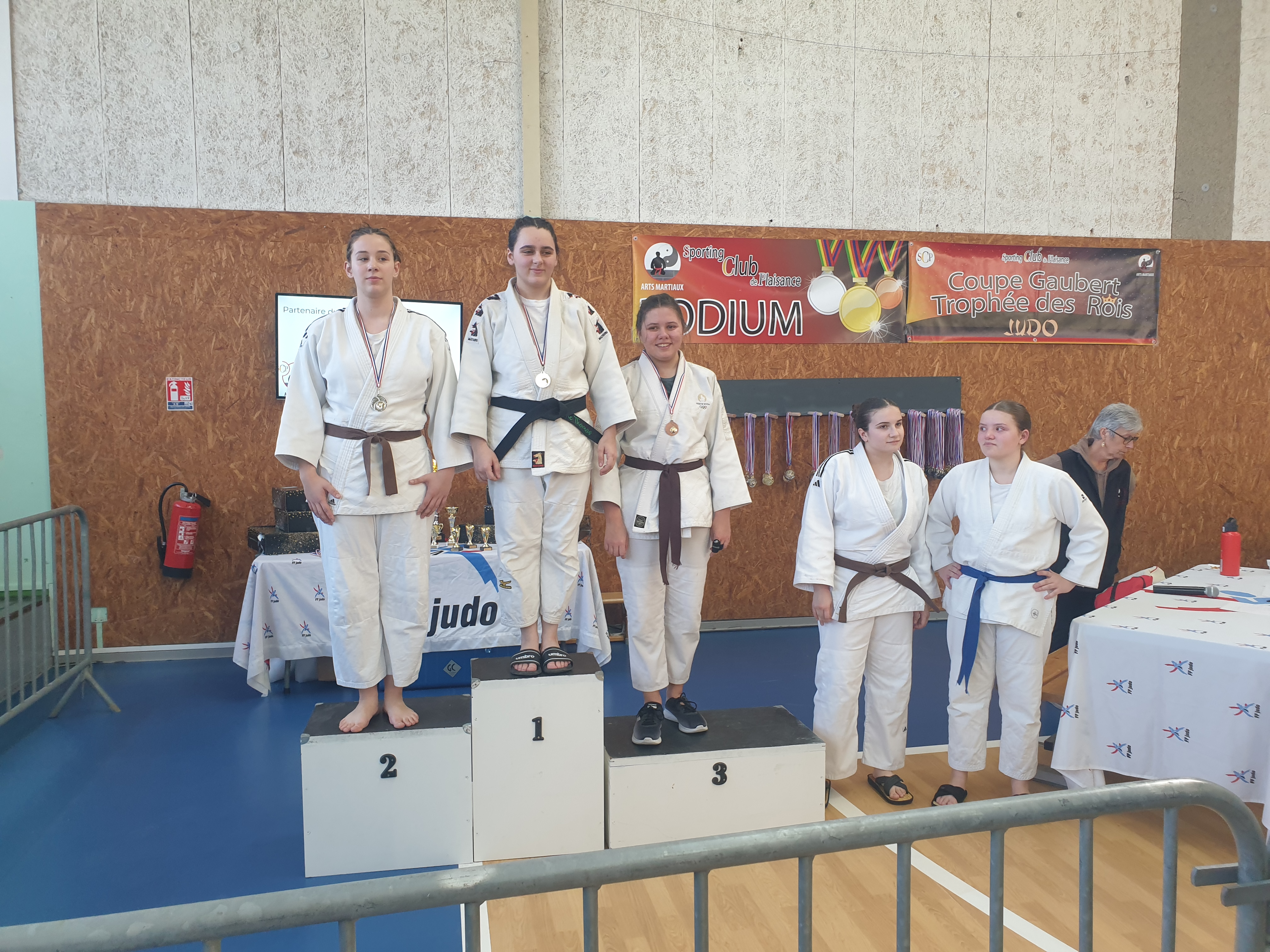 Dans un tournoi relevé Anais est parvenue avec autorité à la troisième place!